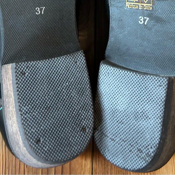 La Artiste slide on shoes with polka dot and leopard details. Polka dot. NWOT - Picture 4 of 6